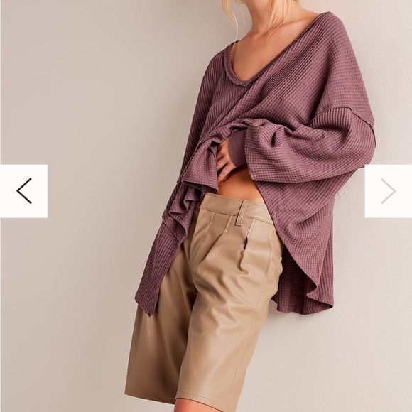 Free people coraline thermal top M - Picture 3 of 4